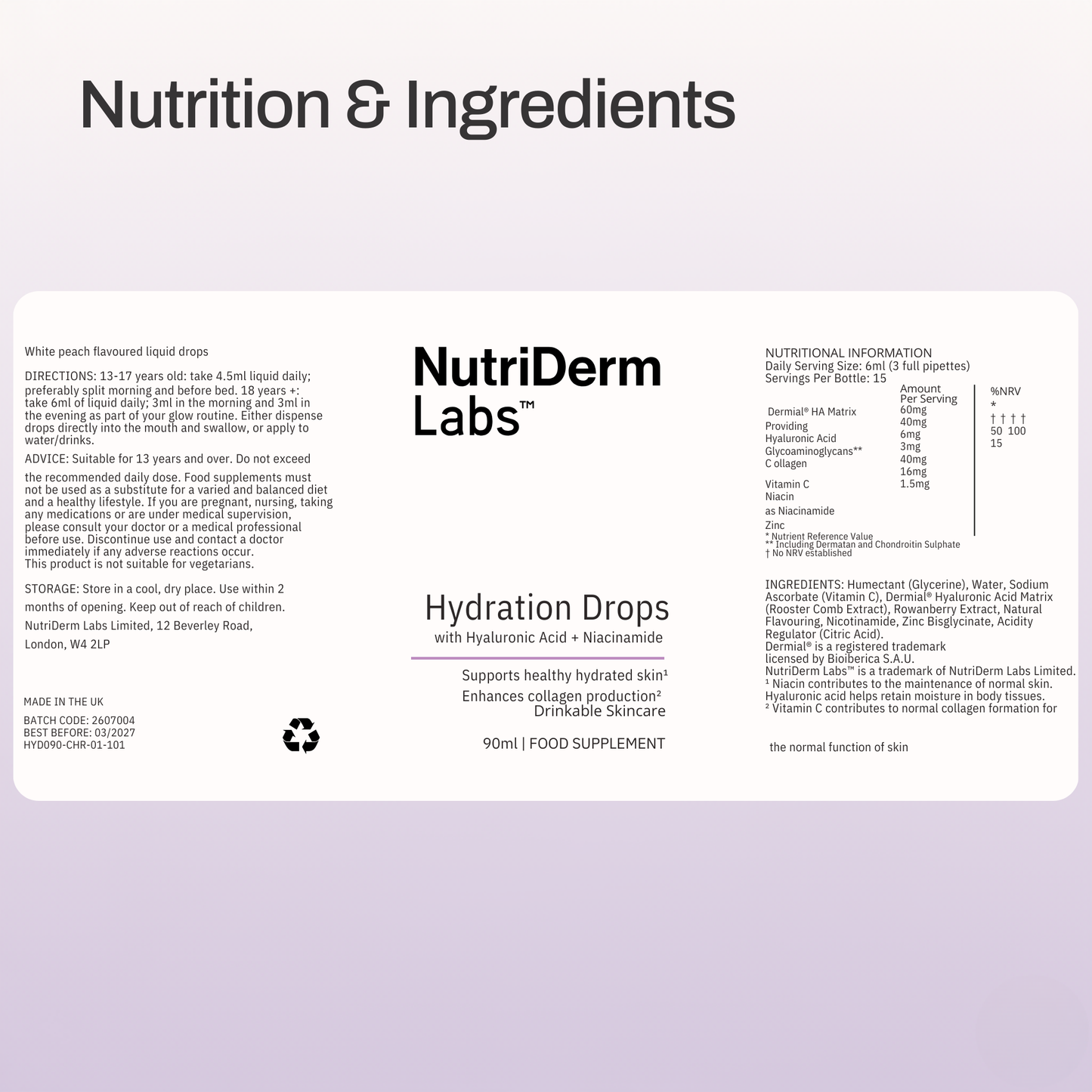 Hydration Drops