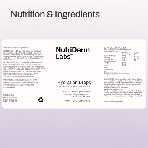 Load image 1 in gallery view. Hydration Drops