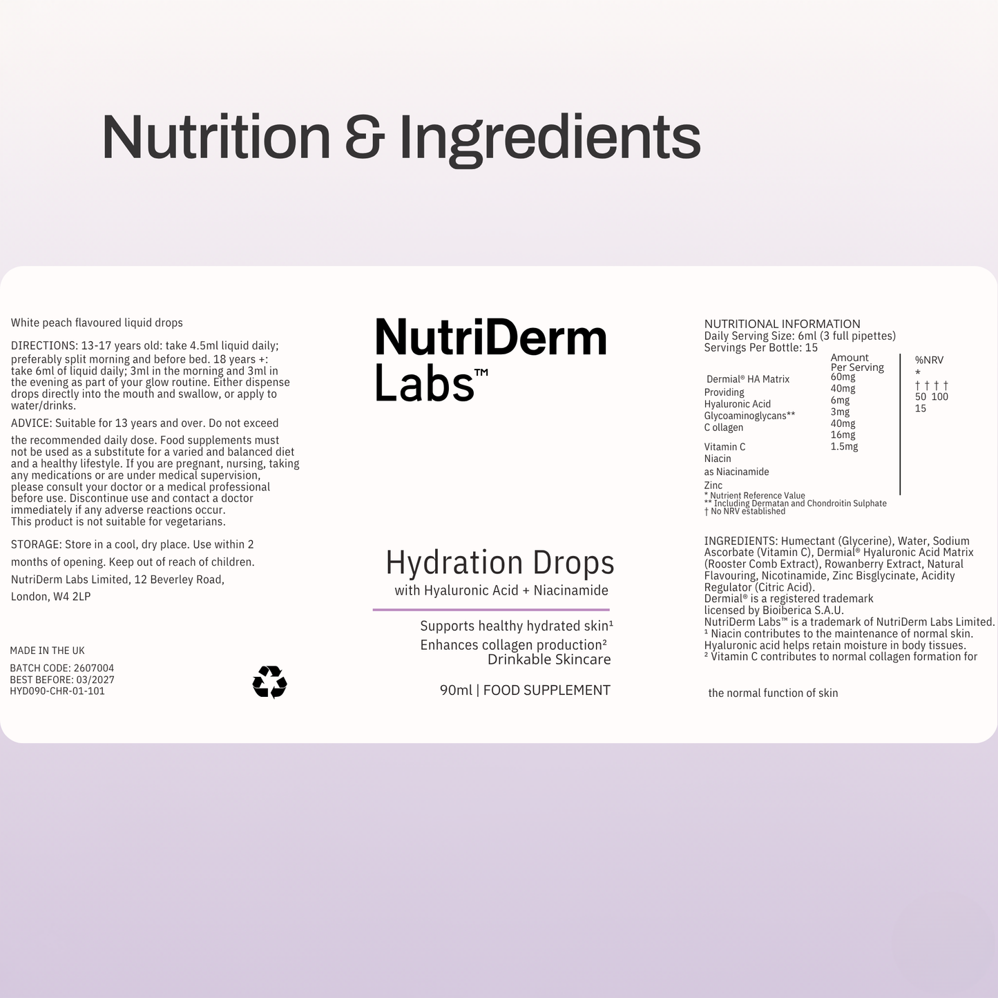 Hydration Drops