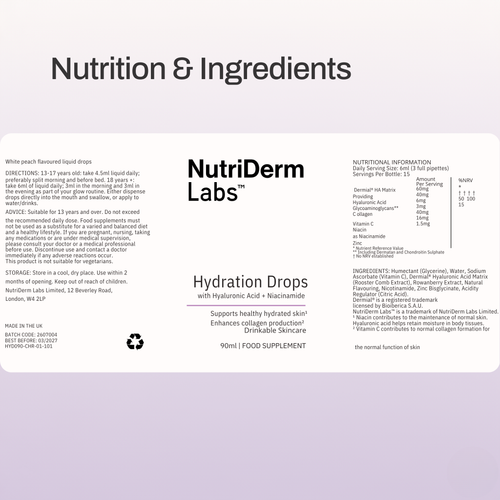 Load image 1 in gallery view. Hydration Drops